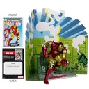 McFarlane Marvel Iron Man 1:10th Scale Posed Figure with Scene (the Invincible Iron Man #126) Toys