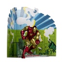 McFarlane Marvel Iron Man 1:10th Scale Posed Figure with Scene (the Invincible Iron Man #126) Toys