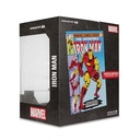 McFarlane Marvel Iron Man 1:10th Scale Posed Figure with Scene (the Invincible Iron Man #126) Toys
