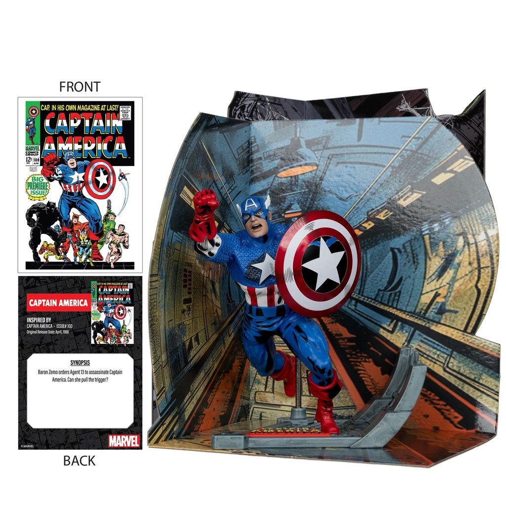 McFarlane Marvel Captain America 1:10 