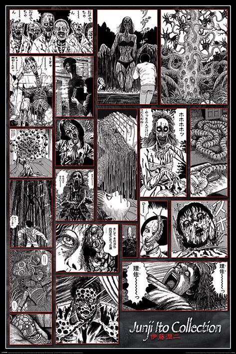 Junji Ito - Collection of the Macabre (poster)