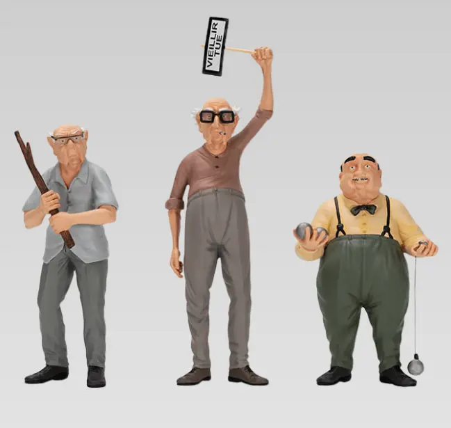 Statues collector Les vieux fourneaux 