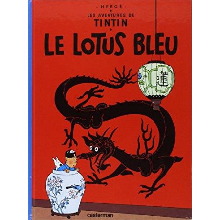 Les aventures de Tintin tome 5: le lotus bleu 